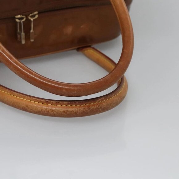 LOUIS VUITTON Monogram Vernis Tompkins Square Bag Bronze - Picture 8 of 15